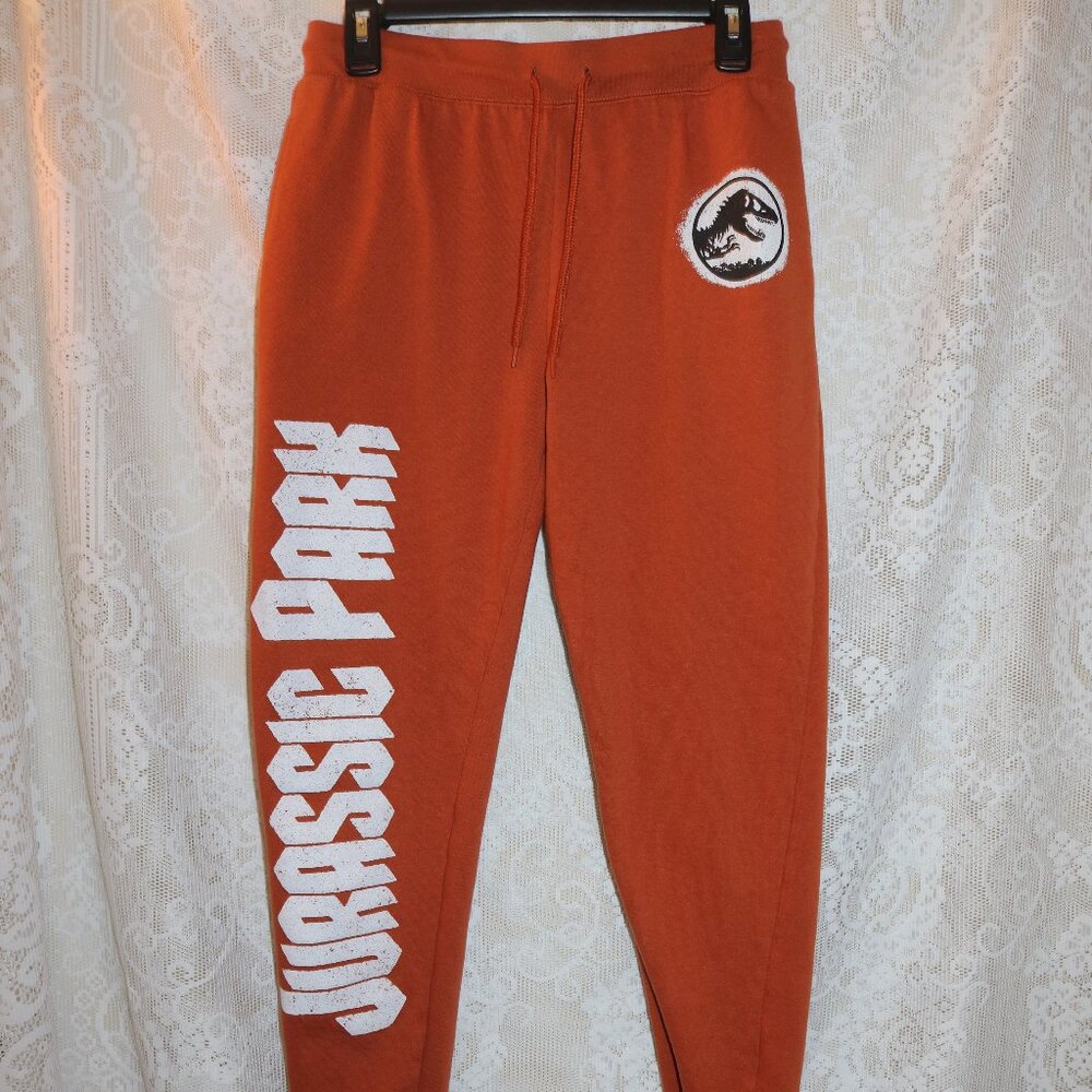 Jurassic World mens/teens sweat pants size small  tapered leg